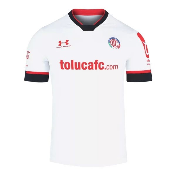 Tailandia Camiseta Deportivo Toluca Replica Segunda Ropa 2021/22 Blanco